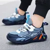 Sneakers Fashion Children Casual Shoes Boy 6 To 12 Years Platform Chunky Kids Tennis Sports for 230823
