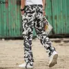 Militaire man Casual Wit Mimetic Cargo Combat Work Pants rechte camouflage lange broek slanke fit S-7XLLF20230824.