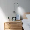 Vägglampa hem sängen ledning läsning ljus inomhusljus hängande lysning belysning
