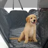 kennels pens Dog Car Backseat Cover With Mesh Pet Mat Cushion Oxford Hammock Cat and Supplies 230823