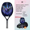 Raquetas de squash Raqueta de tenis para socios Grandes ventas Raqueta de tenis de playa de fibra de carbono y vidrio con funda protectora Cara suave 230823