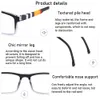 Sunglasses Frames Fashion Anti Blue Light Reading Glasses Ultra Light Eye Protection Readers Eyewear Unisex Elegant Comfortable Presbyopia 230824