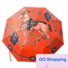 Parapluies de luxe automatique pluie femmes hommes pliant Protection Uv parasol qualité en gros concepteur