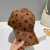 Emmer hoeden voor heren dames volledige letters bloemen mode straathoeden unisex casual zomer buiten sport sunshade sunhats honkbal petten