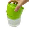 Vloeibare zeep dispenser ronde vorm hand drukkast spons houder handmatige keukencontainer reinigingsgereedschap 500 ml