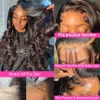 Perruque Lace Frontal Wig Body Wave brésilienne sans colle, cheveux naturels, 30 pouces, 13x4 13x6 Hd, 5x5, perruque Lace Closure Wig, pour femmes