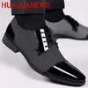 Zapatos de vestir Zapatos de cuero para hombres Zapatos formales Punta estrecha Zapatos casuales para hombres de negocios Primavera Otoño Transpirable Resistente al desgaste Estilo británico para hombres 230823