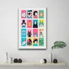 Animation Screen Canvas Painting Wall Art Famous Film Characters Posters And Prints Wall Picture Living Room Bedroom Bar Cafe Decor Gift No Frame Wo6