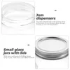 Depolama Şişeleri Airtight Mason Kavanoz Meyve Salatası Jelly Canning Lid 250ml Bal Tutucu Cam Dispenser