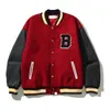 Haute qualité Ape Varsity Jacket Hommes Designer Vestes Hommes Femmes Baseball Lettre Broderie Manteau Streetwear