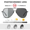 Occhiali da sole lioouma in alluminio Aviazione uomini polarizzati Pochromic guida Glassa 9 colori disponibili Gafas Sol Hombre 230823