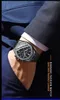 손목 시계 2023 탑 박스 브랜드 맨 캐주얼 쿼츠 빈번 B0161 시계 고급스러운 빛나는 손목 시계 스테인레스 스틸 방수 남성 시계