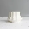 Вазы современный вертикальный полосатый керамический ваза гидропонный цветок