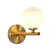 Настенная лампа 3W 6W 9W Светодиодные стеклянные шариковые светильники для проходов для спальни в помещении для ванной комнаты с лампочкой G4 ZM1013