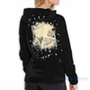 Herenhoodies heren sweatshirt voor vrouwen grappige aquarel team fort 2 logo in zwarte print casual hoodie streatwear