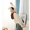 Adult Funny Animal Hat Cosplay Goose Costume Children Carton Plush Cap Carnival Party Dress HKD230823