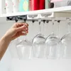 Kök under skåp gratis stanshållare vinglasglas rack multifunktion ification stemware glas kopp hängande hållare hkd230823