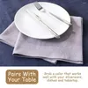 Table Napkin 4PCS 30x45cm Dinner Napkins Japanese Style Reusable Cloth Placemat Kitchen Durable Towel For Dining Wedding Party Ornament