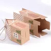 Gift Wrap 50 Piece House Shape With Rope Candy Bag As Shown Kraft Paper Christmas Pendant