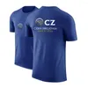 Herren T -Shirts Cz Ceska Zbrojovka Herren Sommer schnell trockener kurzärmelsport -Fitnesshemd mit atmungsaktivem Sportbekleidungsmann Kleidung