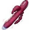 Vibratoren Kaninchen Vibrator Stoßdildos G-punkt Vagina Massagegerät Klitoris Stimulator Masturbator Vibrierender Plug Hintern Anal Sex Spielzeug Frauen 230824