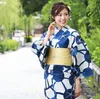 Etnische kleding Japanse kimono yukata dames traditionele stijl pure katoenen stoffen toerisme po badjas