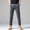 Men Casual broek Slim Fit Stretch Spring en herfst nieuw aankomsten Mode Knop Desinger Men's Clothing Streetwear Male broekslf20230824.