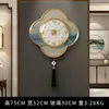 Duvar Saatleri Şık Zarif Orijinal Lüks Minimalist Estetik Saat Arka Plan Klasik Büyük Boyut