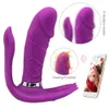 Slips Slipje Paars Innovatief 9 Modellen Verwarming Clitoris Stimulator Siliconen Penis Vibrator Duurzaam voor Thuis 230824