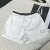 Kvinnors shorts designer bomullskvinnor med bokstäver mönster diamant high end märke cowboy casual mini jersey jogging outwear a-line sexig hotty heta byxor 6pke