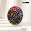 Brooches The Original Color Wheel Palette Brooch Designer Card Enamel Pin Visual Badge Jewelry Gift Drop Delivery