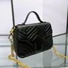 Dhgate üst tasarımcı çanta çanta loulou pufper kapitone y deri omuz çantaları tasarımcı kadın çanta oyuncak siyah zincir çantalar kuzu derisi crossbody mini çanta lüksler fghfg