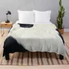 Blankets Cowhide Flannel Throw Blanket Brown Black White Colour Fur for Bed Sofa Couch King Size Blanket Super Soft Lightweight R230824