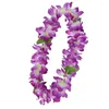 Stage Draag Fashion Hawaiian Leis Birthday Colorful Wedding Decorations Beach Garland Party Supplies Hula Flowers Ketting Vakantie