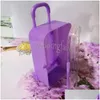 Party Decoration 36Pcs Mix Colors Mini Rolling Travel Suitcase Sweet Box Baby Shower Kids Partys Candy Package Little Gifts Holder B Dhjk5