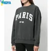 Sudaderas con capucha para mujer Sudaderas YICIYA Sudadera con capucha Marca AB Impresión de letras Sudadera gris negra ropa de mujer Suéter de manga larga de invierno y2k HOOD Diseño 230824