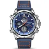 Montres-bracelets BOAMIGO 2023 Casual Sport Montre étanche Homme Mode Militaire Numérique Analogique Quartz Chronographe Montre-bracelet