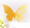 Laser Cut Place Cards With Butterfly Paper Cutting Name Party Place Wedding DecorationsZZ