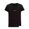 メンズTシャツ2022メンズデザインTシャツチェストレターTシャツTシャツ衣類デザイナーの豪華なトップドロップ配信アパレル衣料品dhiwg