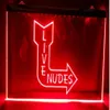 Live Nudes مثير ليدي ليلة بار بيرة نادي 3D علامات LED NEON SICK DECED Shop Shop Crafts187p