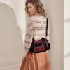 Kvällspåsar Angelkiss Fashion Women Hand Bag designers Luxury Handväska Plaid axel kvinnlig topphandla stor handväska hobos 230823