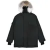 Piumino invernale Piumino da uomo di alta qualità Piumino d'oca canadese con cappuccio spesso caldo Parka Doudoune Homme Cappotti da esterno Cappotto Upscale258