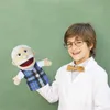 Puppets Stuffed Plush Hand Puppets Mouth Opening Puppets Toys Family Role Playing Toys Puppets Children Storytelling Kawaii Dolls Gift 230823