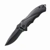 Small Folding Knife Outdoor Blades Camping Hunting Pocket Knife Utility EDC Cutter Grey