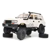 Auto elettrica/RC per bambini in scala reale a quattro ruote motrici Classico Land Cruiser RC Rock Crawler Modello di auto giocattolo Parti di assemblaggio fai da te 4WD Telecomando RC x0824