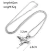 Chaînes personnalisées Uzi Gun Pendentif Collier Homme et Femme Universal Hip-Hop Accessoires Discothèque Bar Party Gothic Bijoux Charme