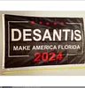 大統領2024選挙のためのRon Desantis USA Flag 90x150cm 3x5ftアメリカを後退させるフロリダホームガーデンバナーデコレーション