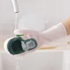 使い捨て手袋シリコンファンデーションブラシ食器洗い非滑り止め耐摩耗性キッチンクリーニングラバー