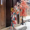 Vêtements ethniques Robe de kimono japonaise traditionnelle Vintage Femmes Yukata Kimonos Robe de peignoir Robe élégante Geisha Cosplay Costumes Sweet Party