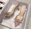 Scarpe eleganti Décolleté da donna trasparenti trasparenti Décolleté con punta scavata Slingback Tacchi alti sottili